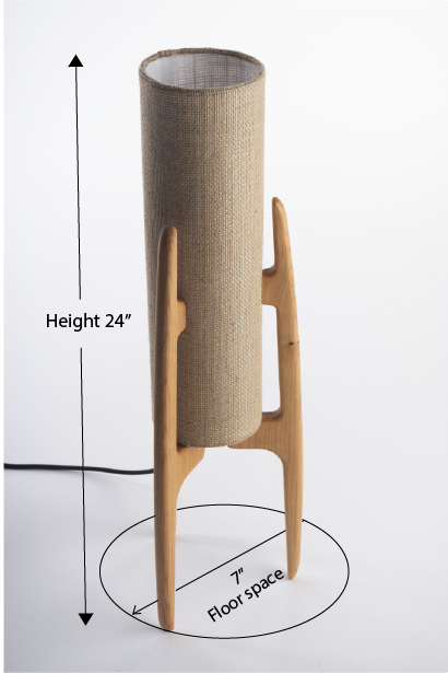 Mini Rocketlamp | Table Lamp | Cherry