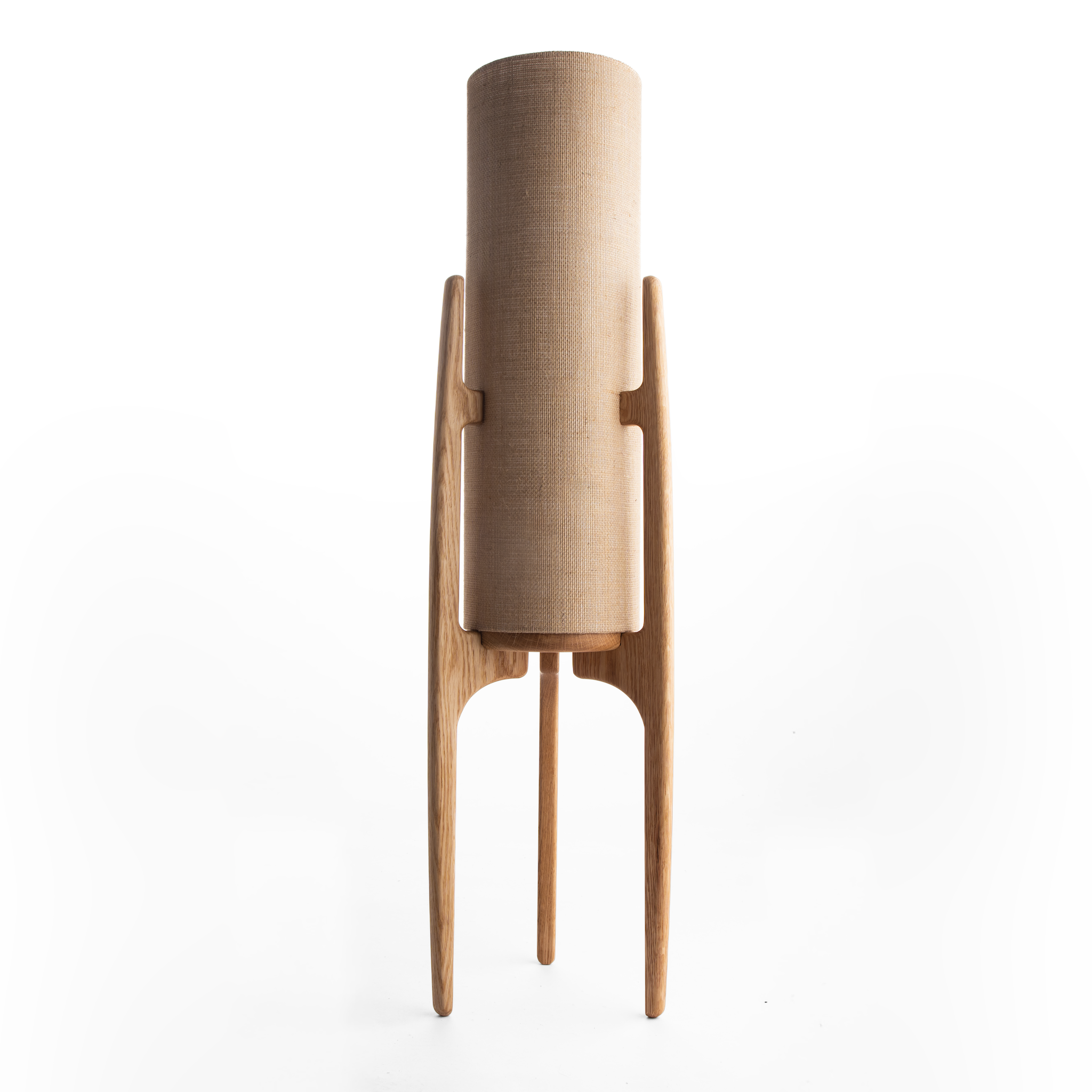 Unreleased Design | White Oak Rocketlamp