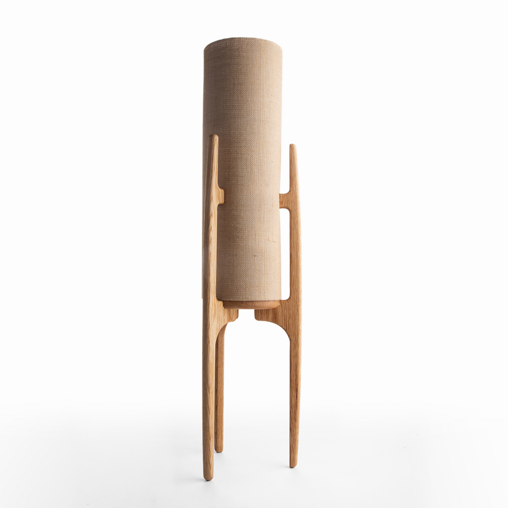 Unreleased Design | White Oak Rocketlamp