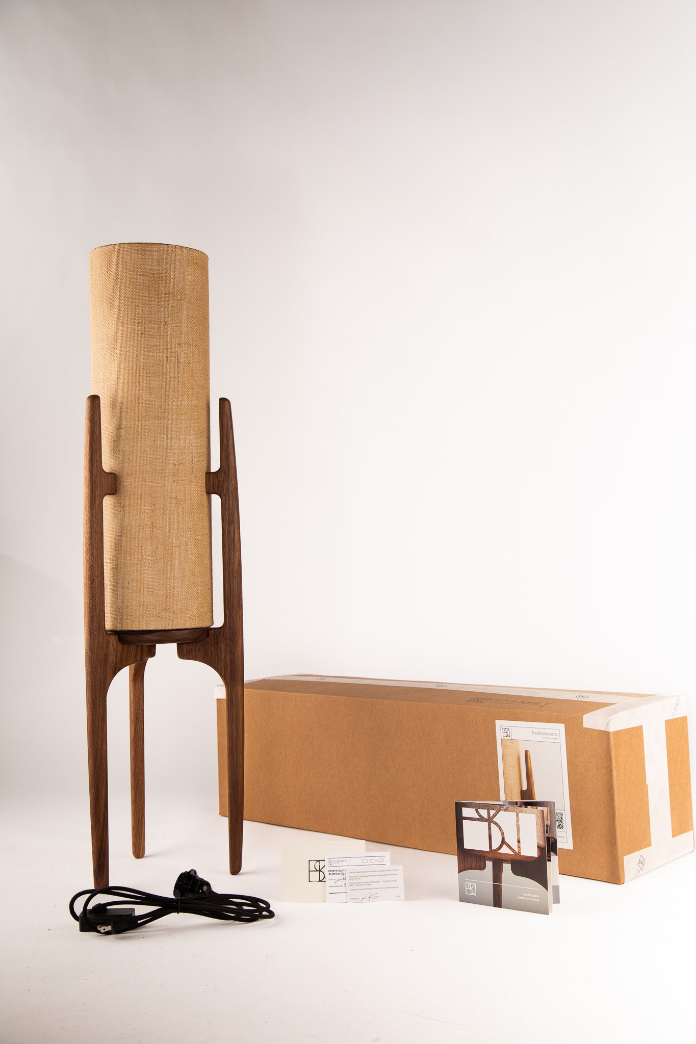 Rocketlamp | Floor Lamp | Black Walnut