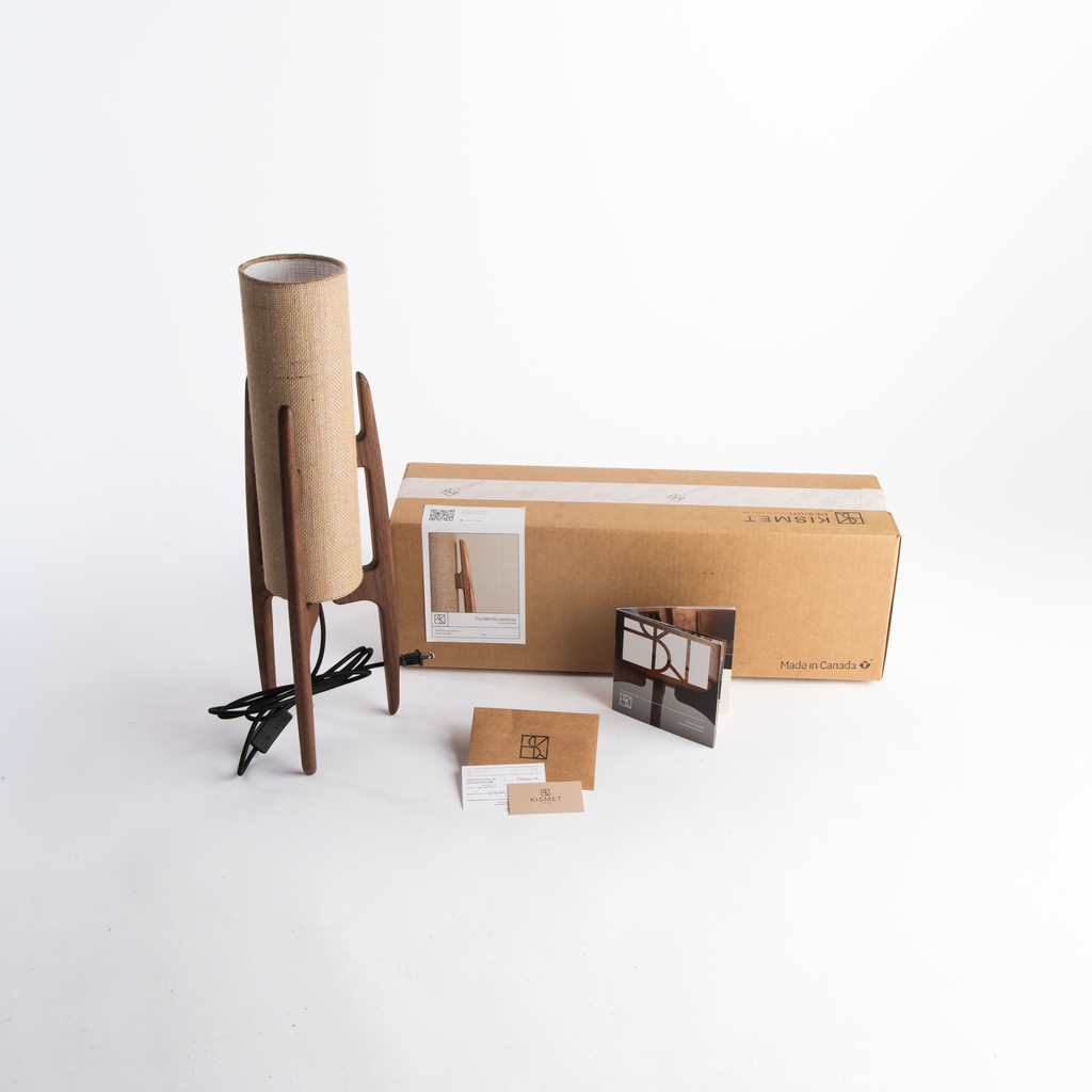 Mini Rocketlamp | Table Lamp | Walnut