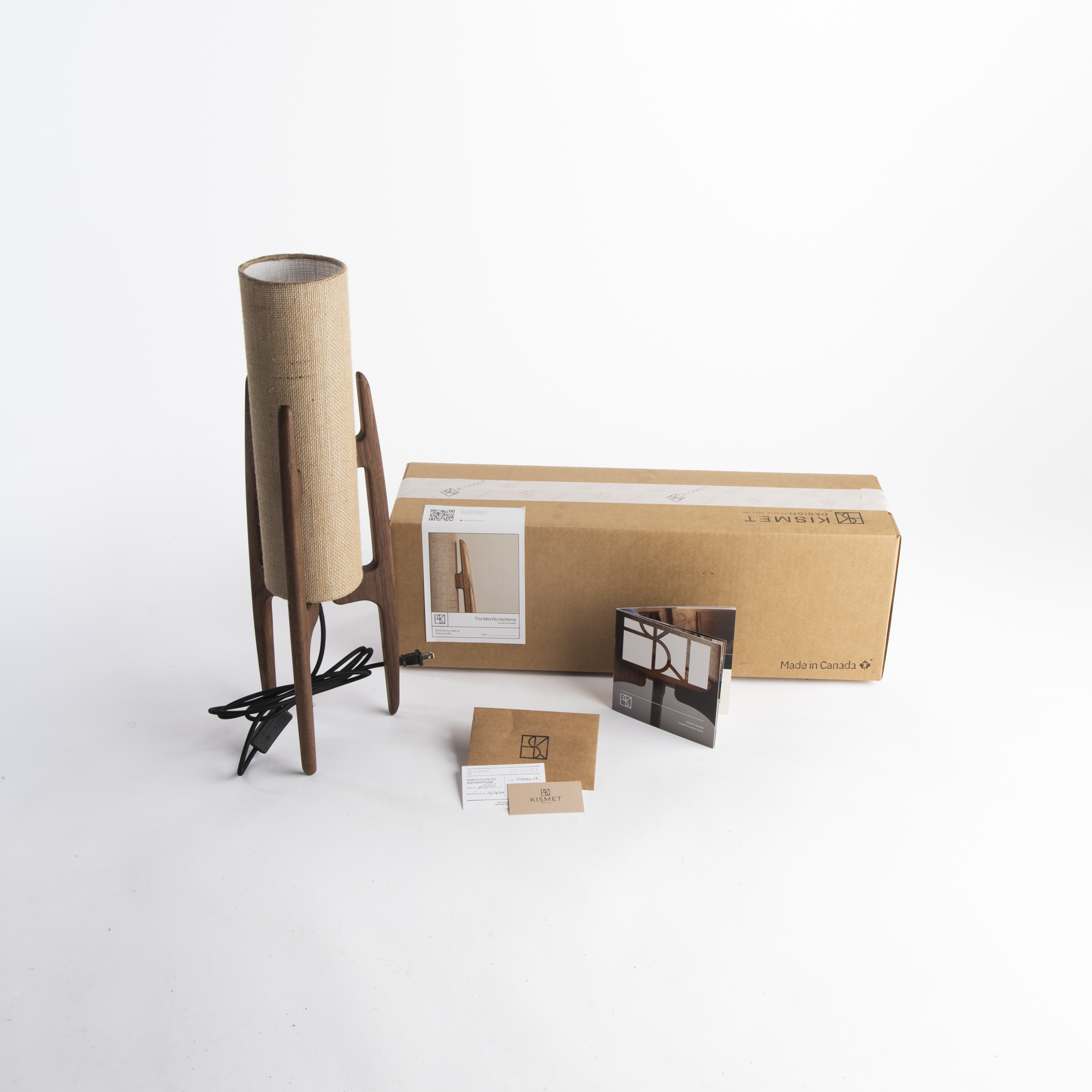 Mini Rocketlamp | Table Lamp | Walnut